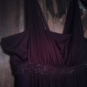 Chiffon knee length dress